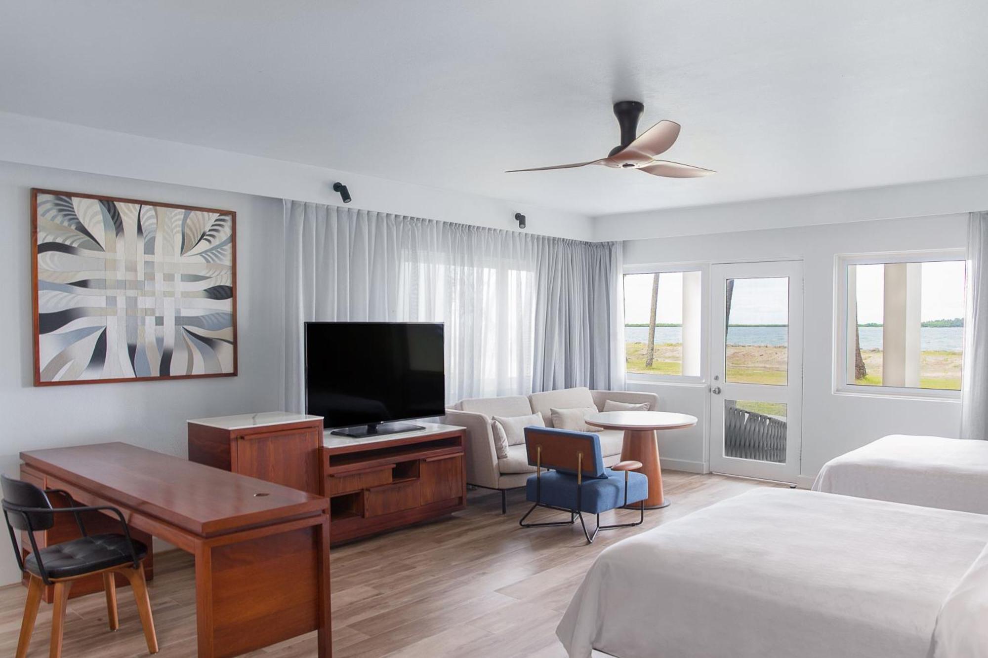 Large Double Room Two Double Beds Ocean Front